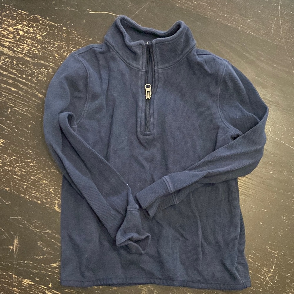 Boys Gap 3/4 zip sweater size small